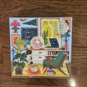 Galison Colorful Home Interior 500-Piece Puzzle